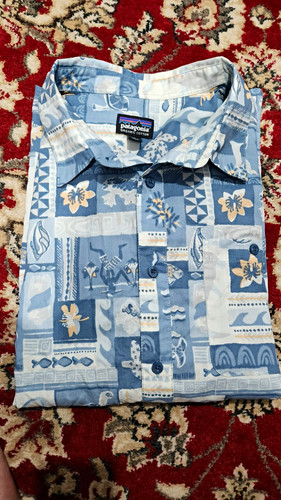 Patagonia mens cotton hawaiian - cotton,